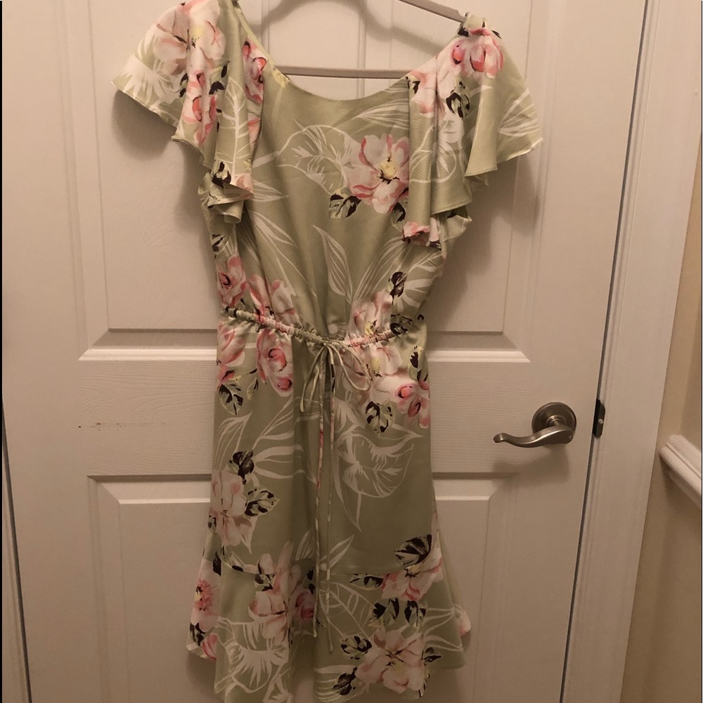 Femininely Tropical Dress